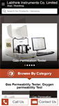 Mobile Screenshot of labthinktestinstruments.com